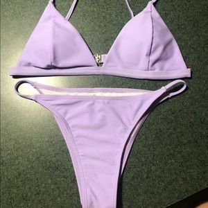 SHEIN size small purple bikini